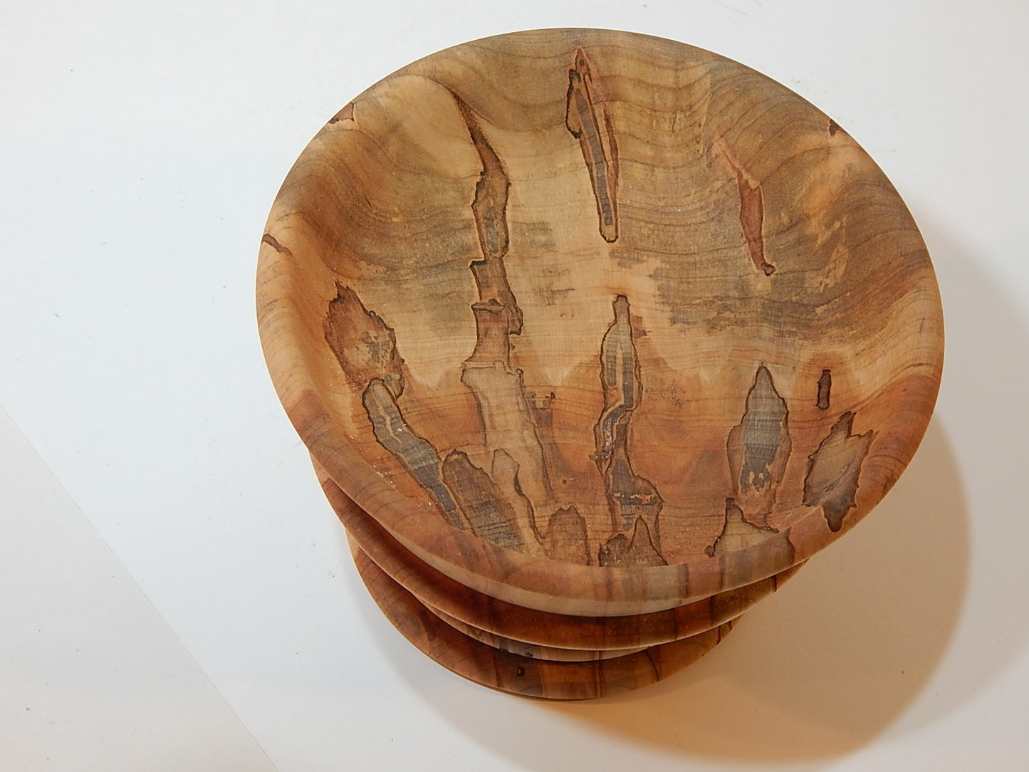 Maple Bowl, Handmade Lathe Turned Box, Artisan Crafted