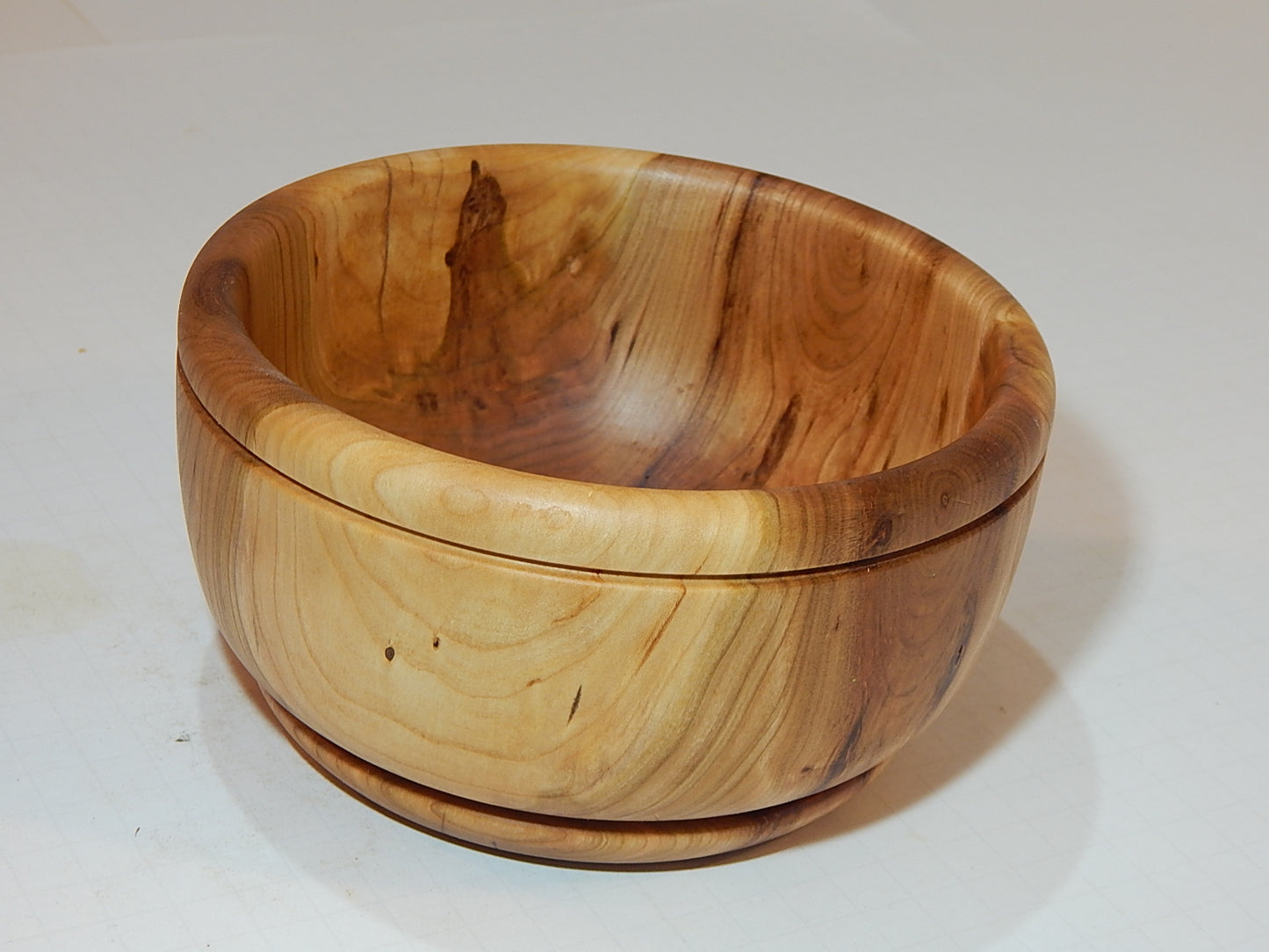 Cherry Bowl, Handmade Lathe Turned, Artisan Crafted