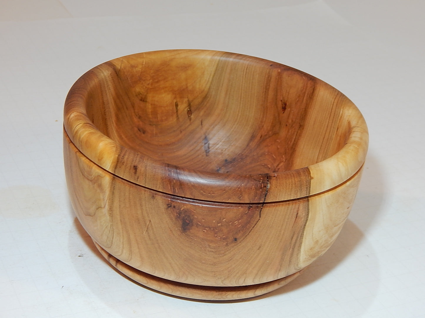 Cherry Bowl, Handmade Lathe Turned, Artisan Crafted