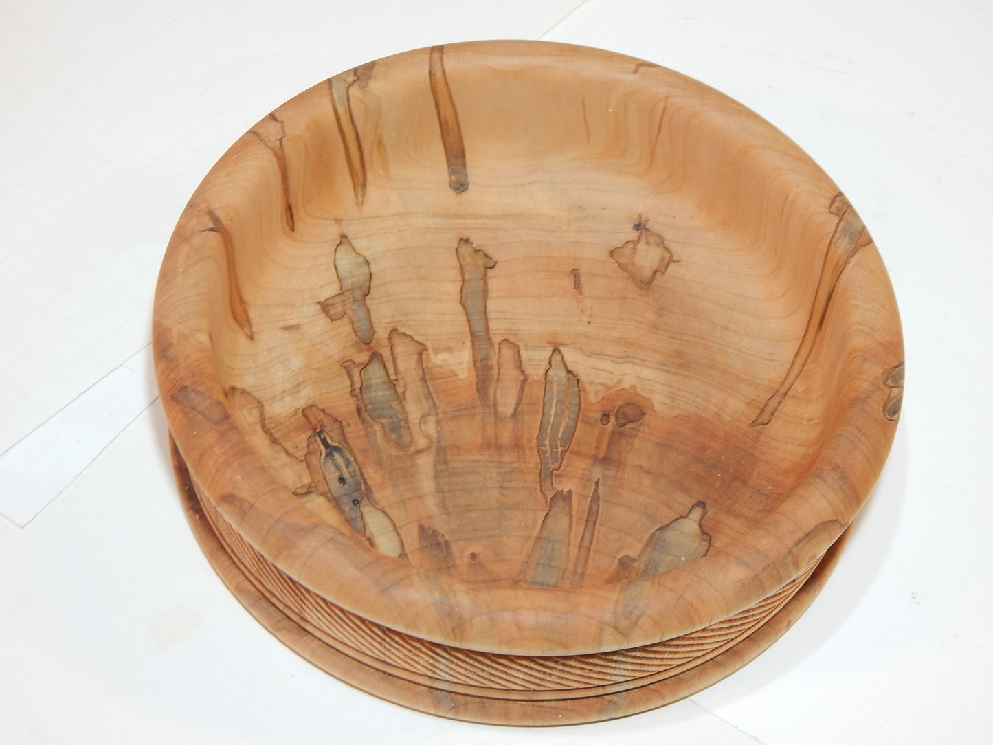 Maple Bowl, Handmade Lathe Turned Box, Artisan Crafted