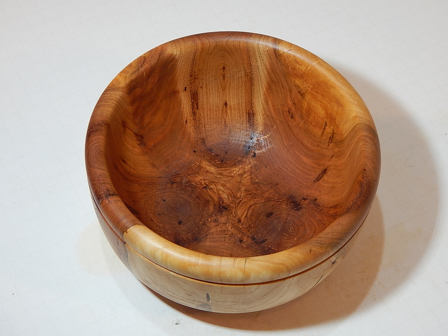 Cherry Bowl, Handmade Lathe Turned, Artisan Crafted