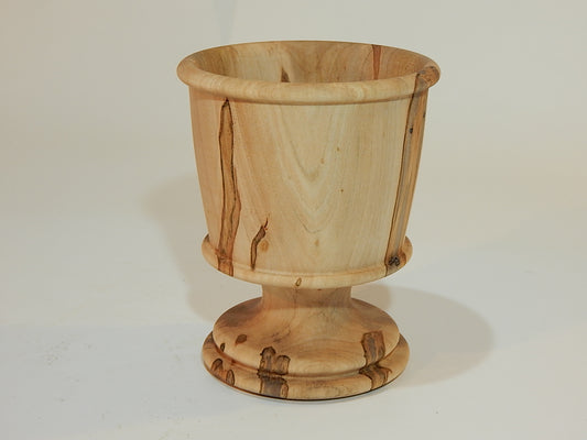 Maple Bowl, Handmade Lathe Turned Box, Artisan Crafted