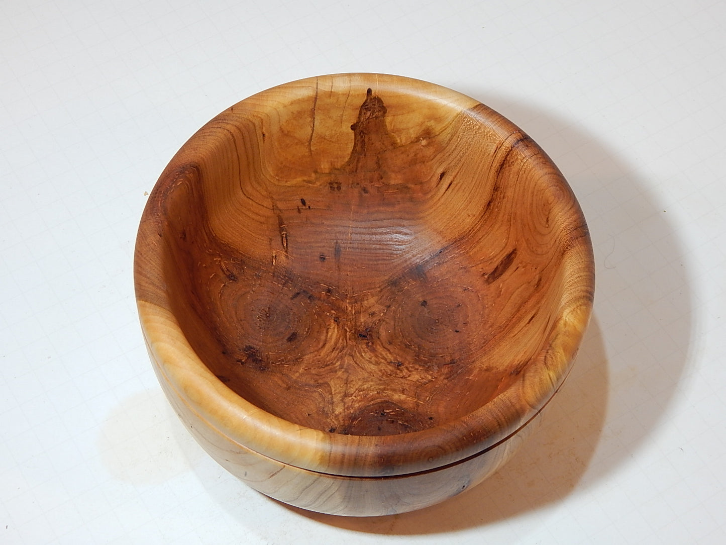 Cherry Bowl, Handmade Lathe Turned, Artisan Crafted