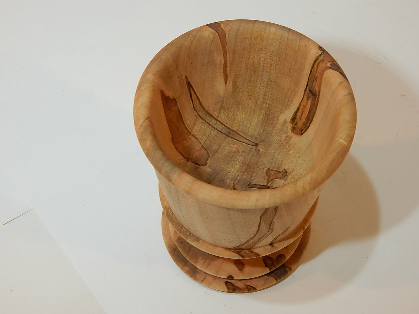 Maple Bowl, Handmade Lathe Turned Box, Artisan Crafted