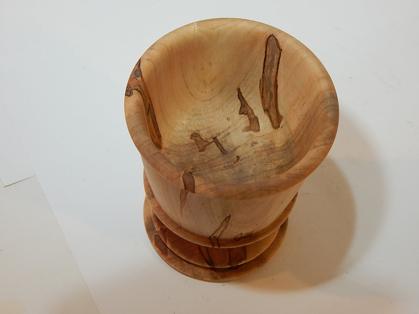 Maple Bowl, Handmade Lathe Turned Box, Artisan Crafted