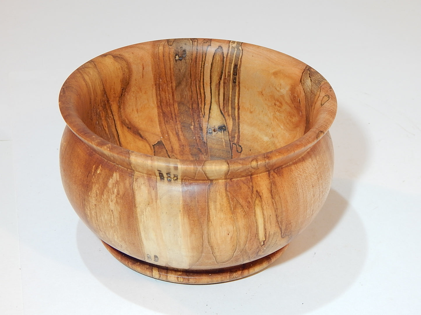Maple Bowl, Handmade Lathe Turned Box, Artisan Crafted