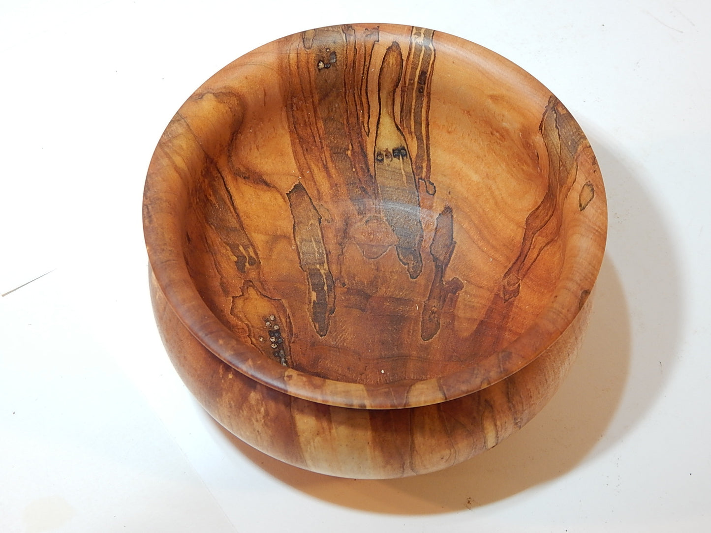 Maple Bowl, Handmade Lathe Turned Box, Artisan Crafted