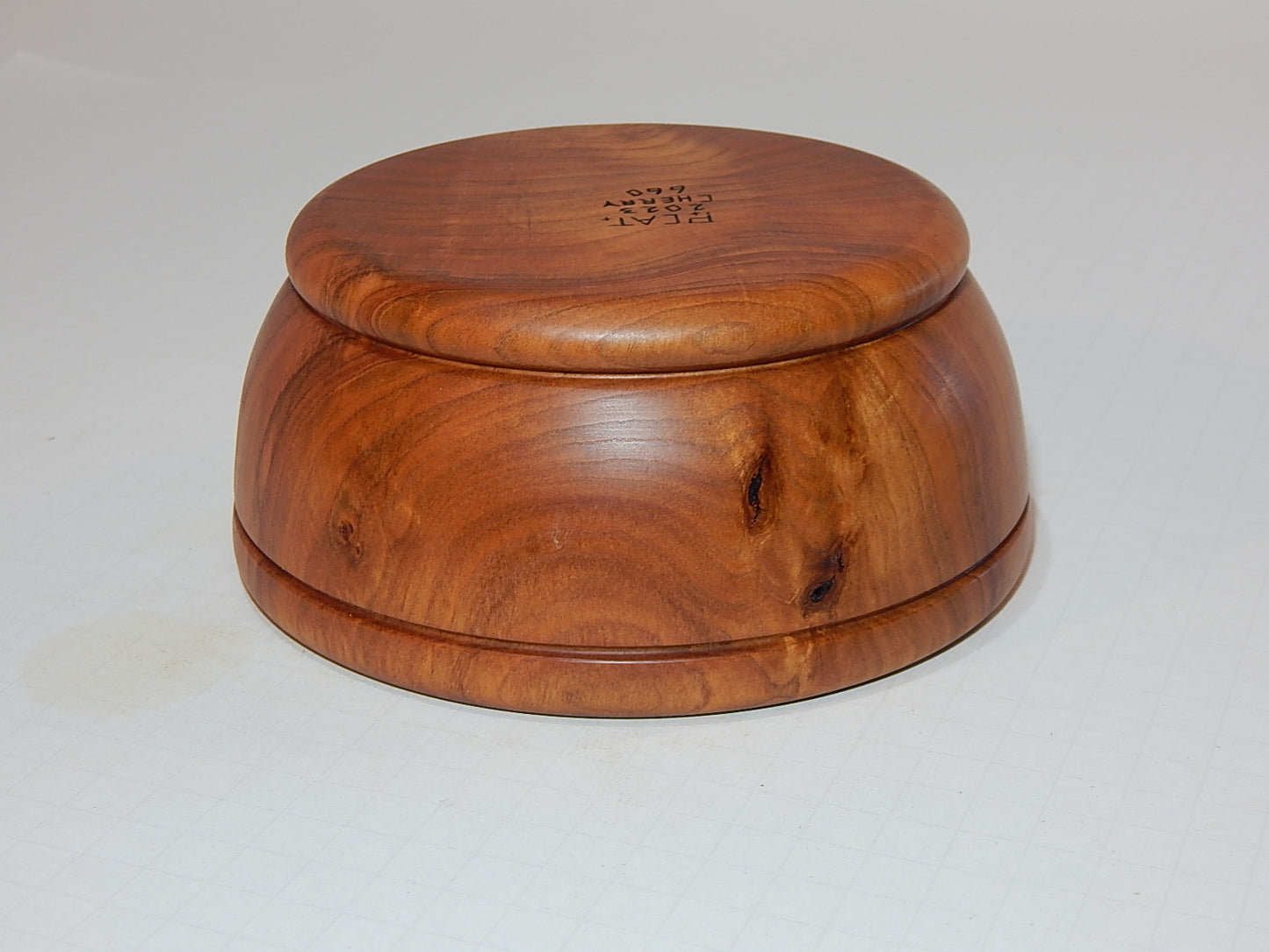 Cherry Bowl, Handmade Lathe Turned, Artisan Crafted