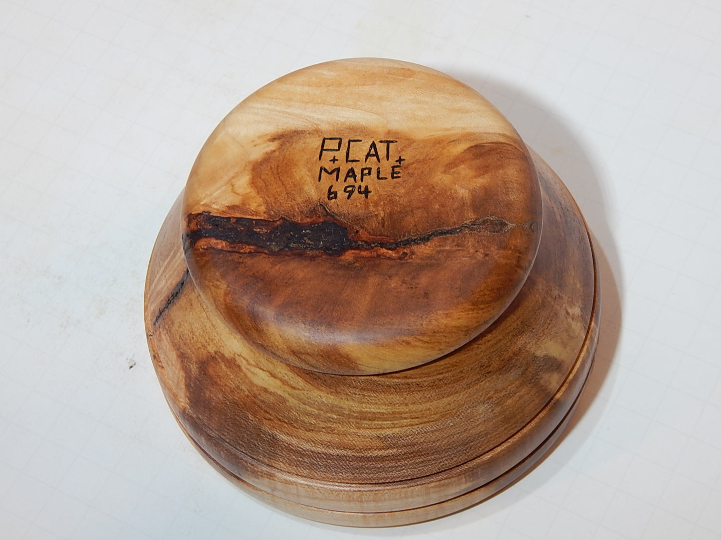 Maple Wood Bowl, Handmade, Artisan Crafted