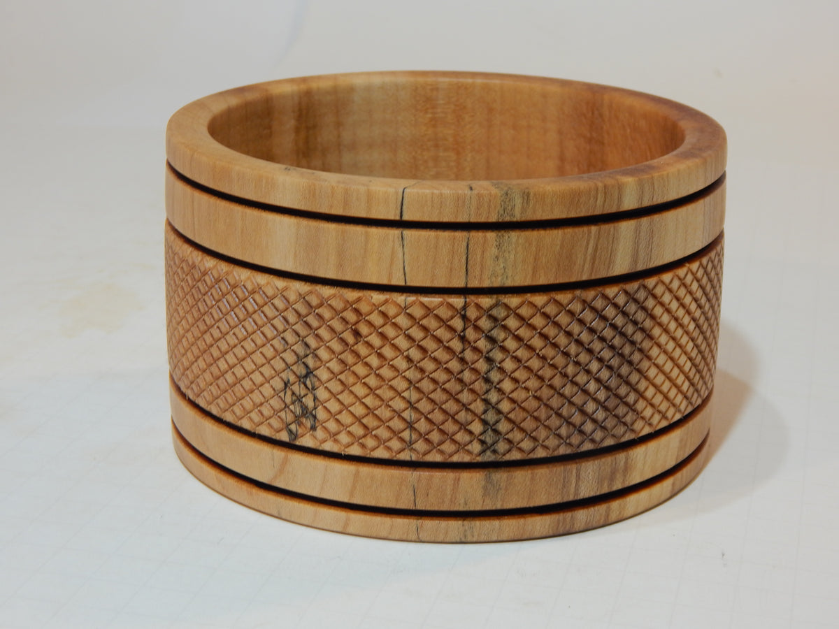 Maple Bowl, Handmade Lathe Turned Box, Artisan Crafted