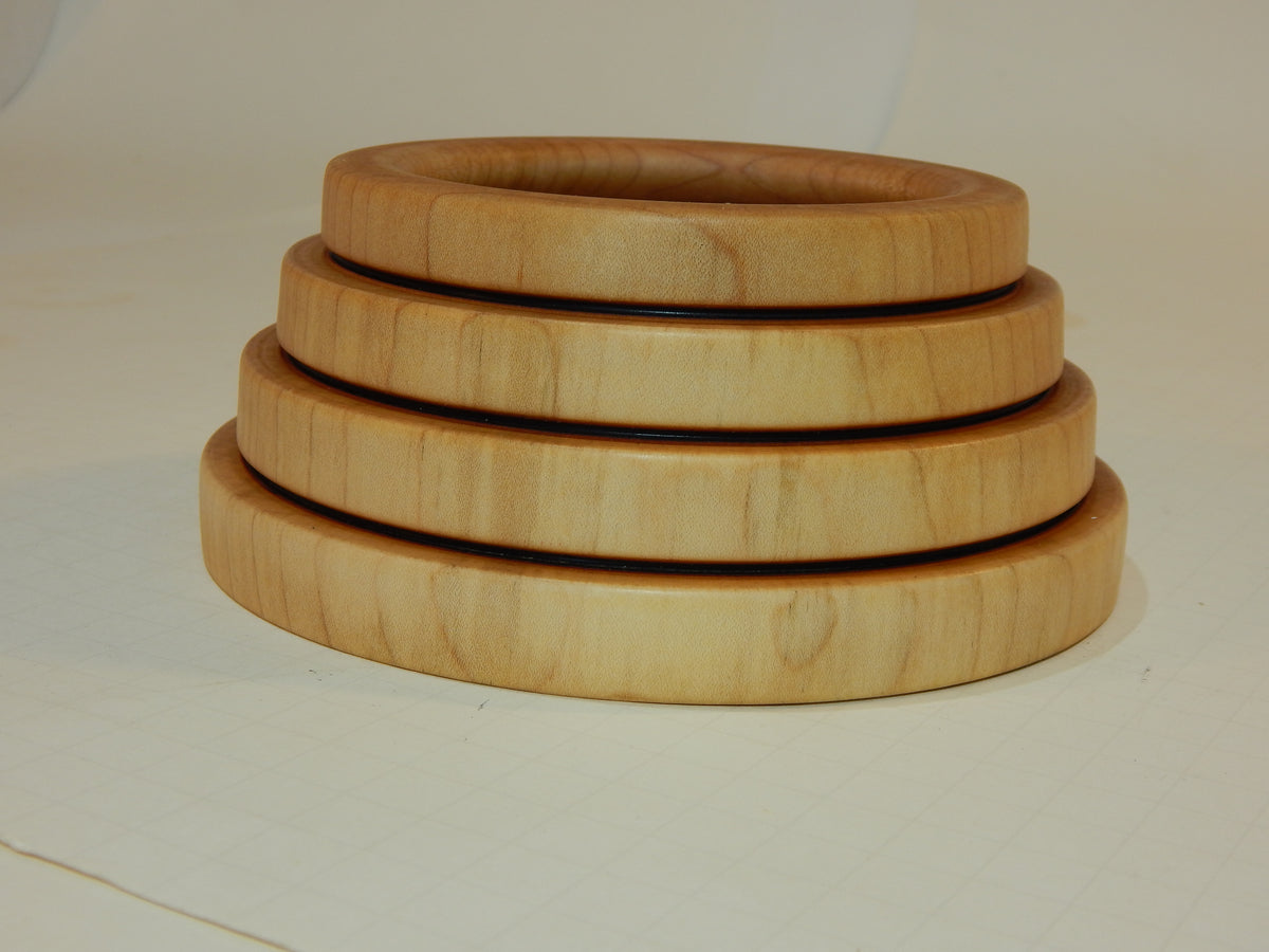 Maple Bowl, Handmade Lathe Turned Box, Artisan Crafted