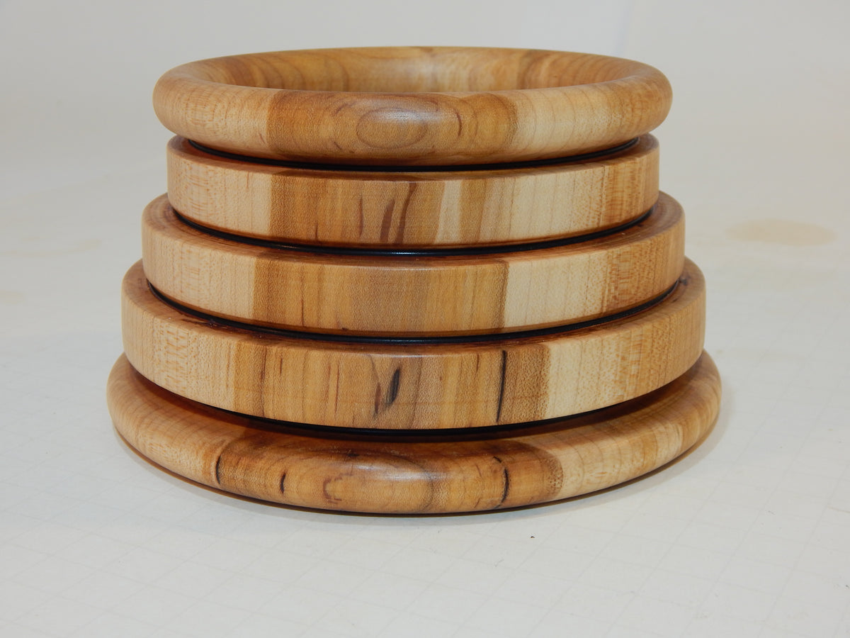 Maple Bowl, Handmade Lathe Turned Box, Artisan Crafted