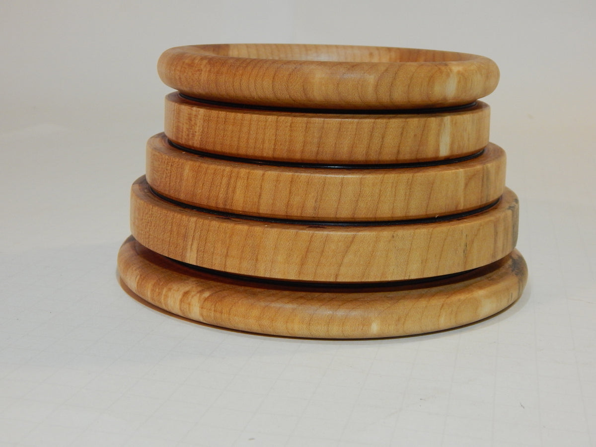 Maple Bowl, Handmade Lathe Turned Box, Artisan Crafted