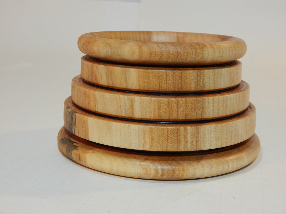 Maple Bowl, Handmade Lathe Turned Box, Artisan Crafted
