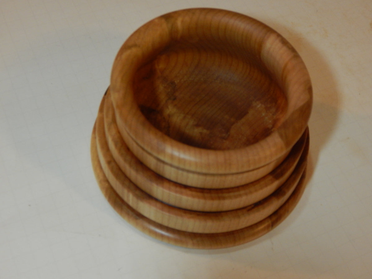 Maple Bowl, Handmade Lathe Turned Box, Artisan Crafted