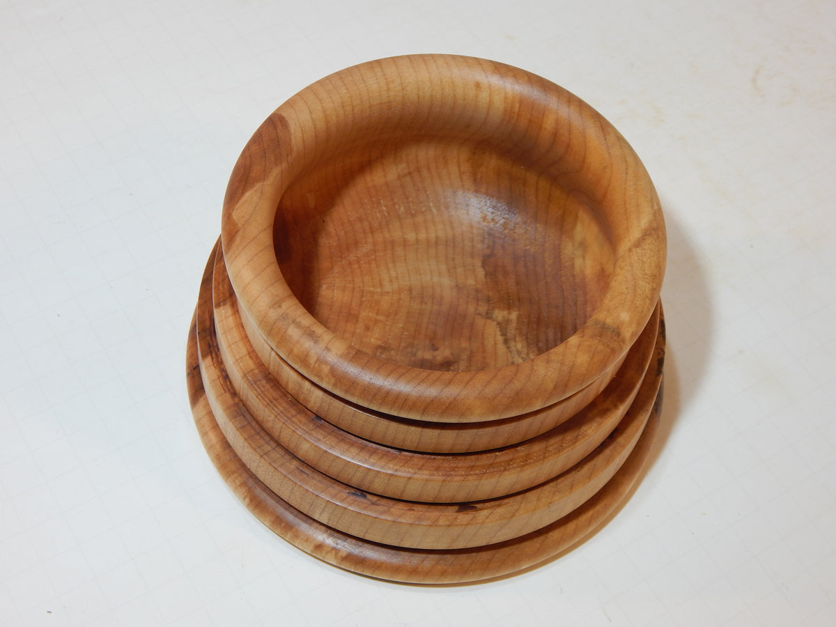 Maple Bowl, Handmade Lathe Turned Box, Artisan Crafted