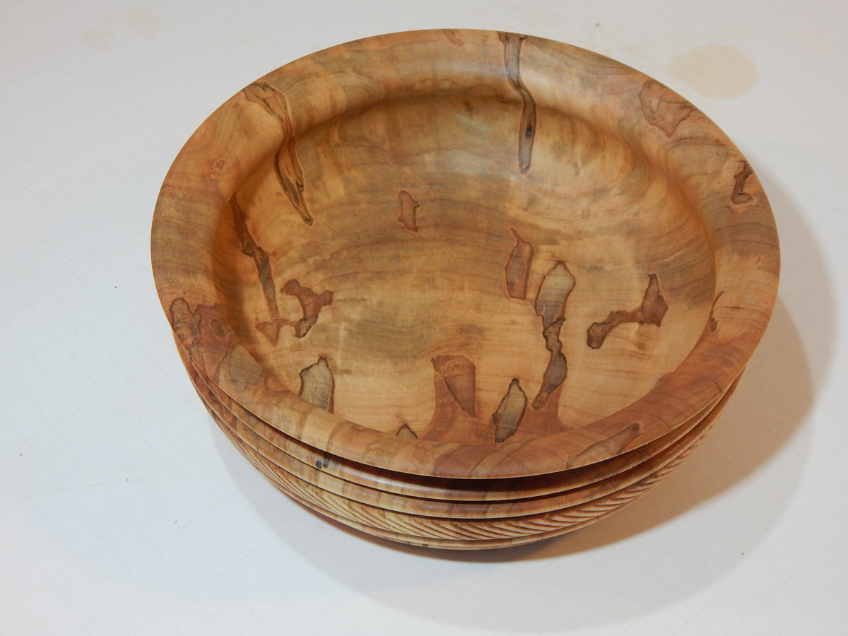 Maple Bowl, Handmade Lathe Turned Box, Artisan Crafted
