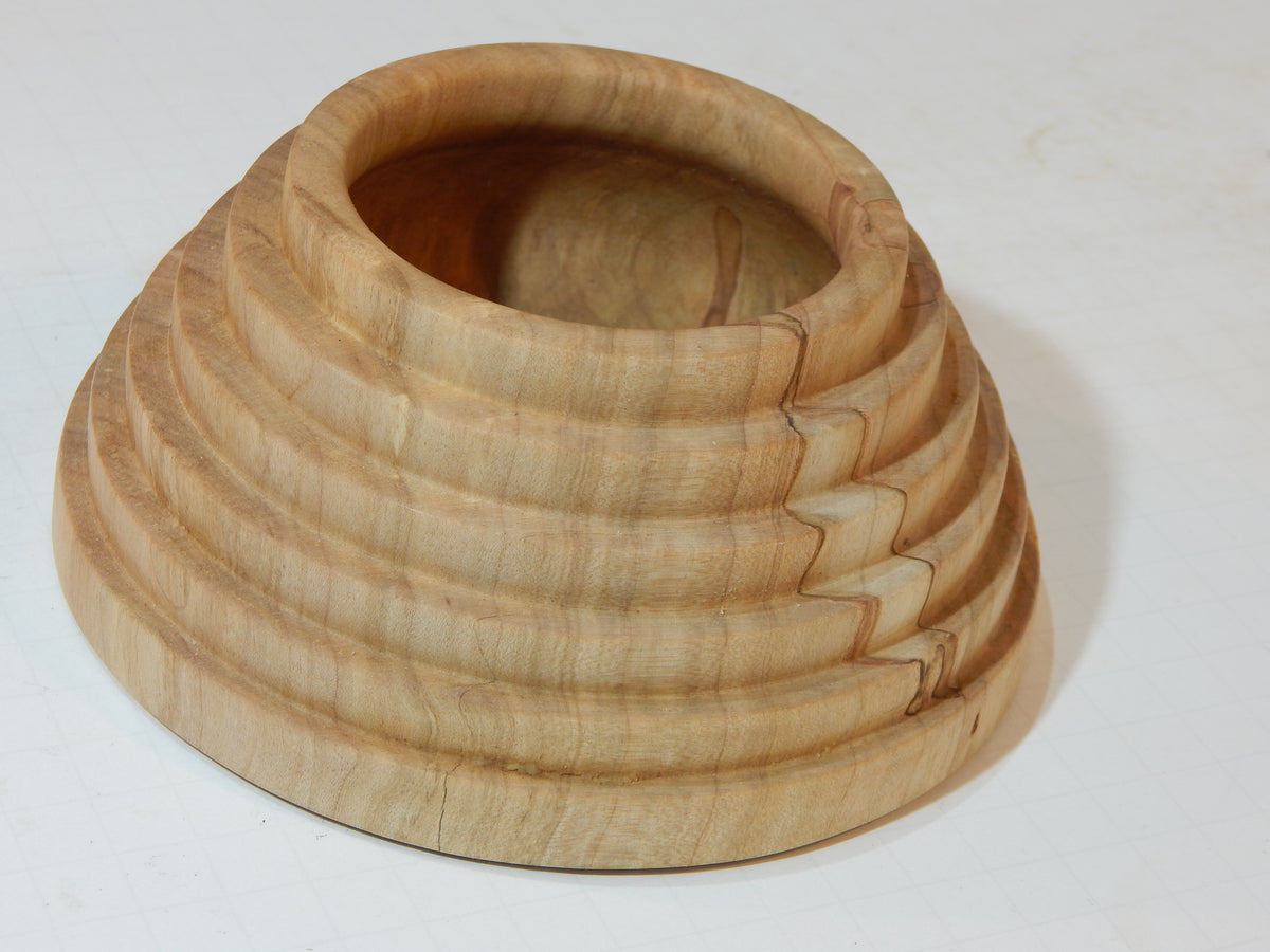 Maple Bowl, Handmade Lathe Turned, Artisan Crafted
