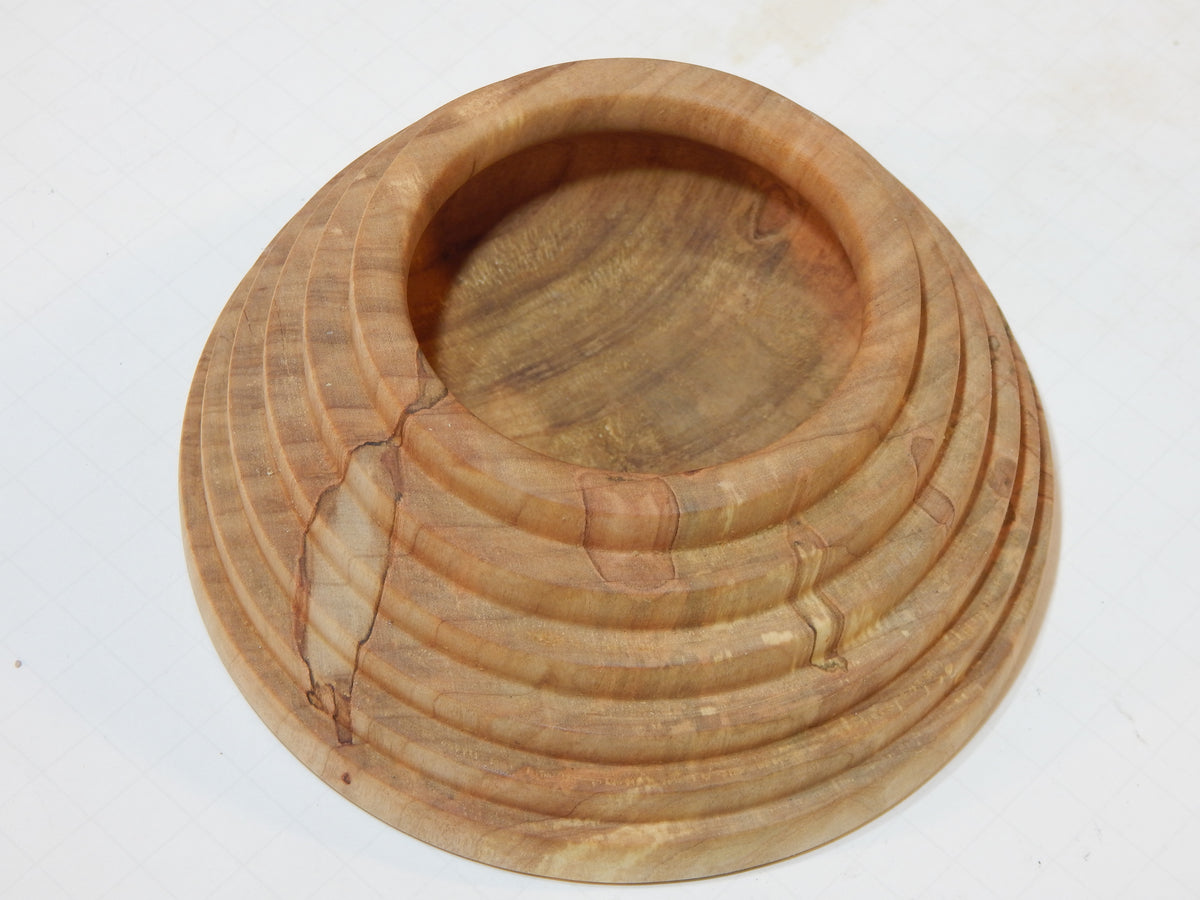 Maple Bowl, Handmade Lathe Turned, Artisan Crafted