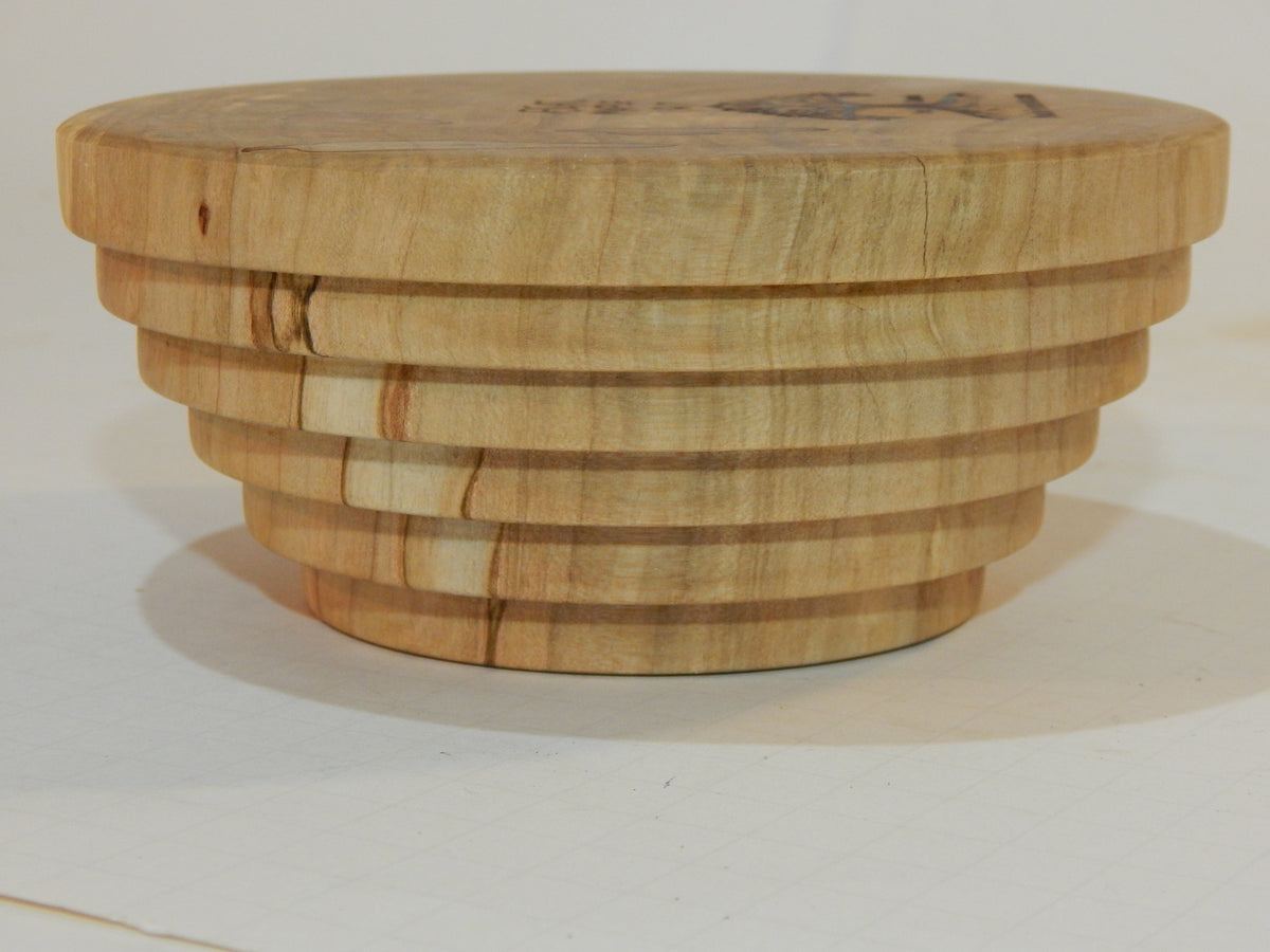 Maple Bowl, Handmade Lathe Turned, Artisan Crafted