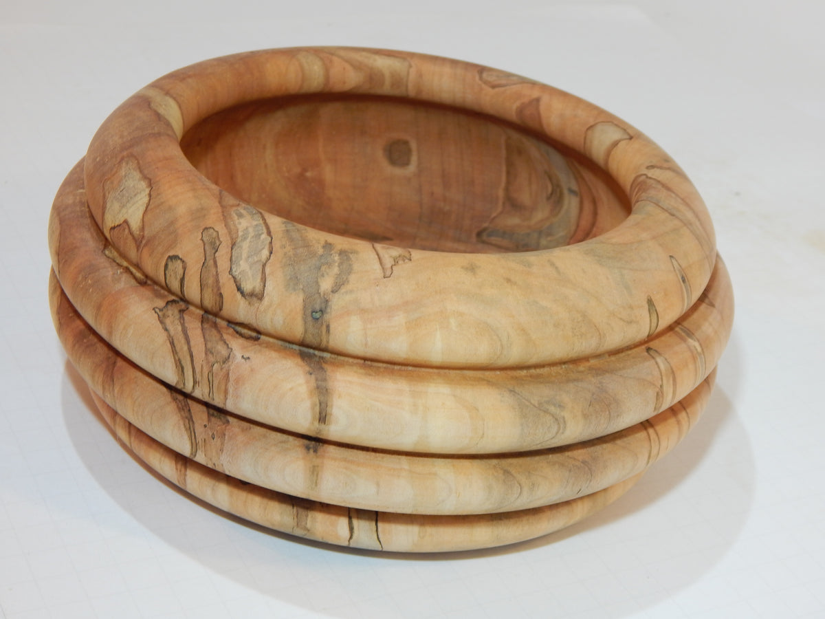 Maple Bowl, Handmade Lathe Turned, Artisan Crafted