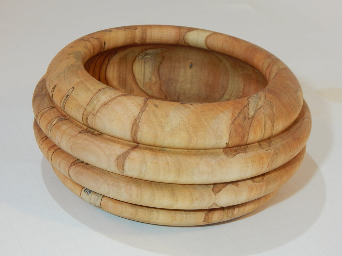 Maple Bowl, Handmade Lathe Turned, Artisan Crafted