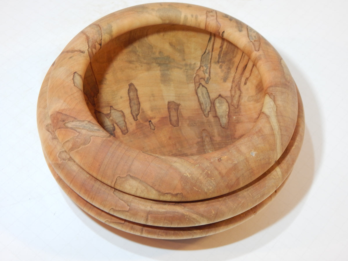Maple Bowl, Handmade Lathe Turned, Artisan Crafted