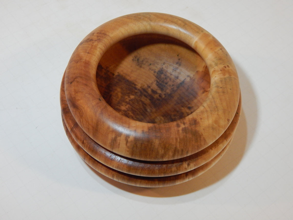 Maple Bowl, Handmade Lathe Turned, Artisan Crafted