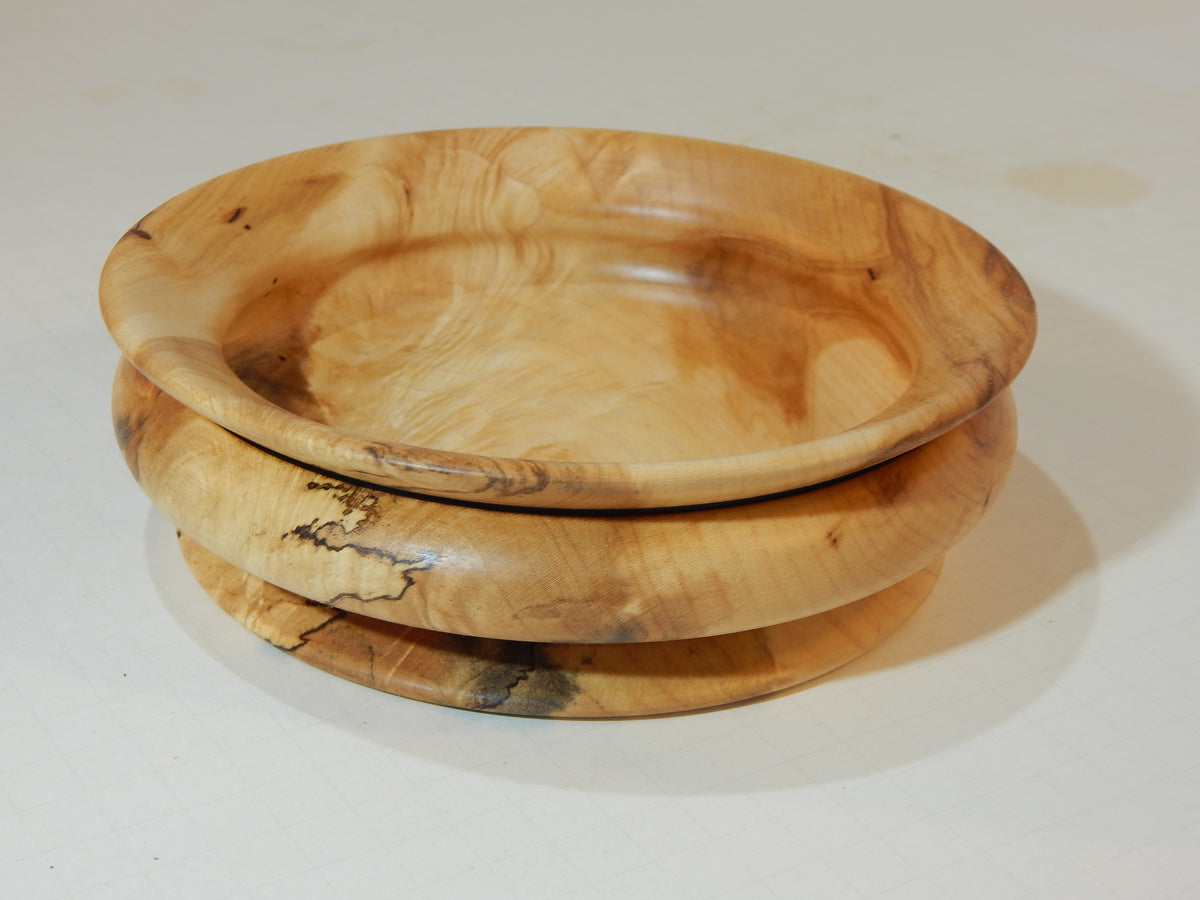 Maple Bowl, Handmade Lathe Turned, Artisan Crafted