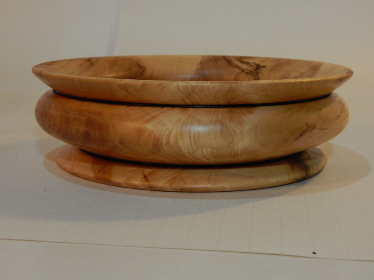 Maple Bowl, Handmade Lathe Turned, Artisan Crafted