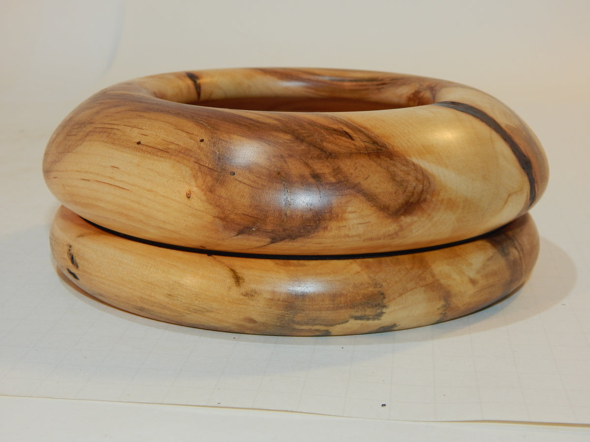 Maple Bowl, Handmade Lathe Turned, Artisan Crafted