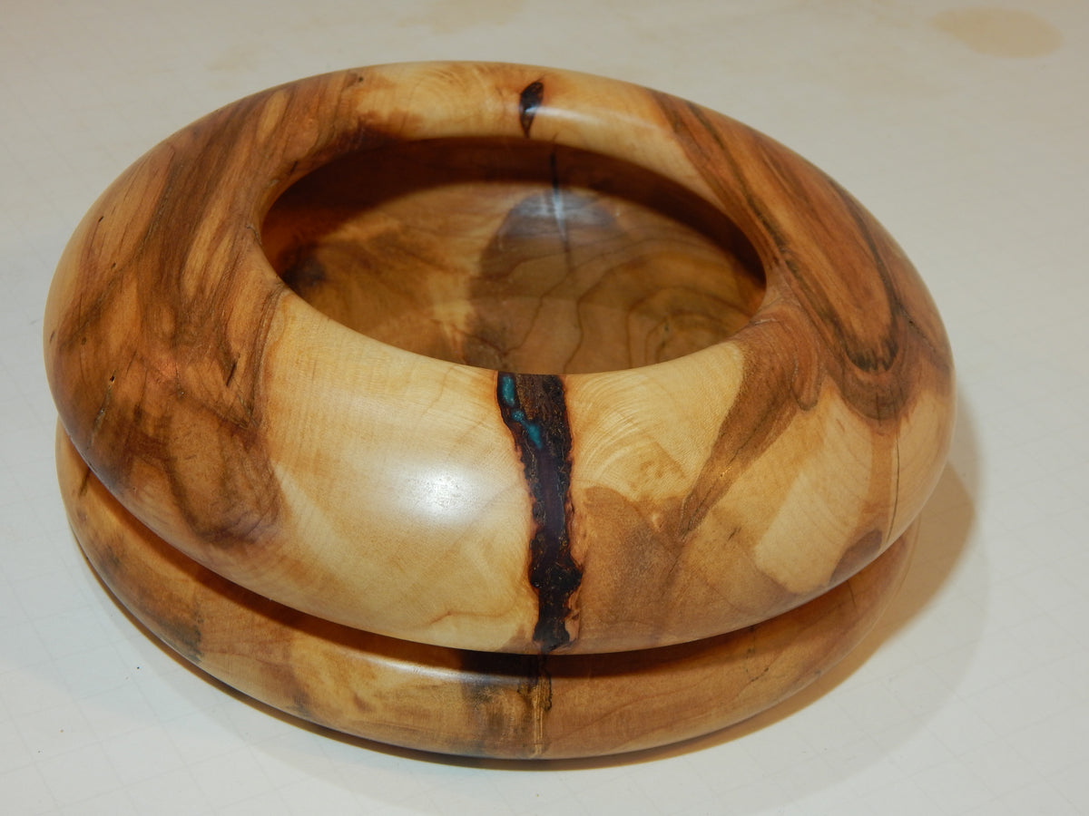 Maple Bowl, Handmade Lathe Turned, Artisan Crafted