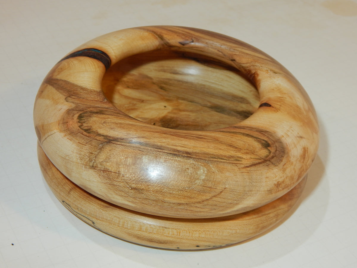 Maple Bowl, Handmade Lathe Turned, Artisan Crafted