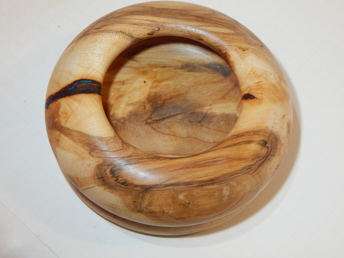Maple Bowl, Handmade Lathe Turned, Artisan Crafted