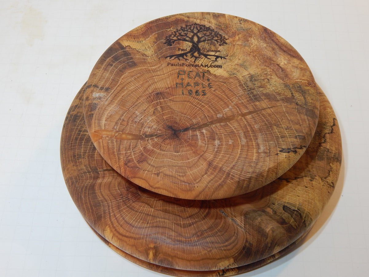 Maple Bowl, Handmade Lathe Turned, Artisan Crafted