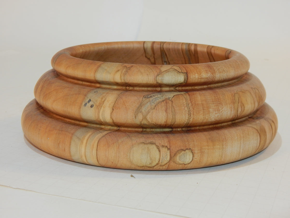 Maple Bowl, Handmade Lathe Turned, Artisan Crafted