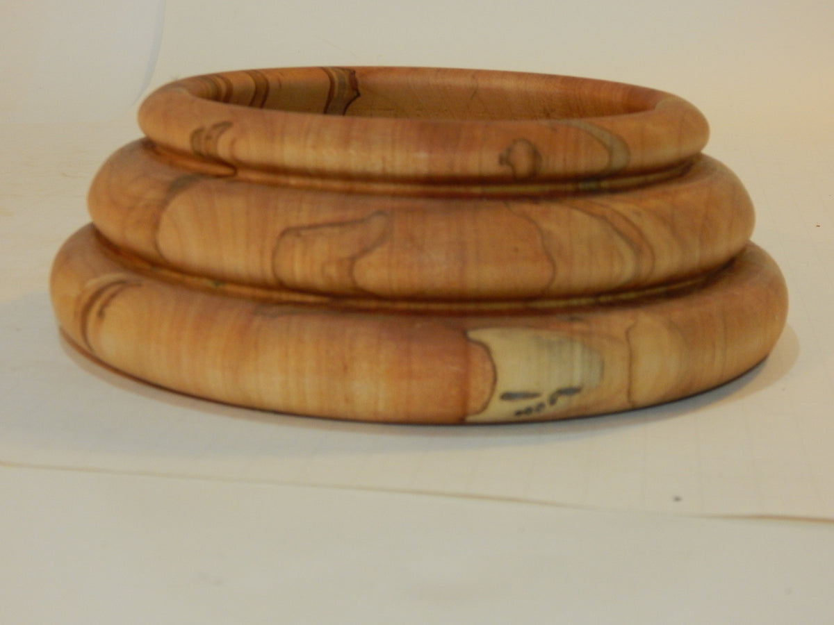 Maple Bowl, Handmade Lathe Turned, Artisan Crafted