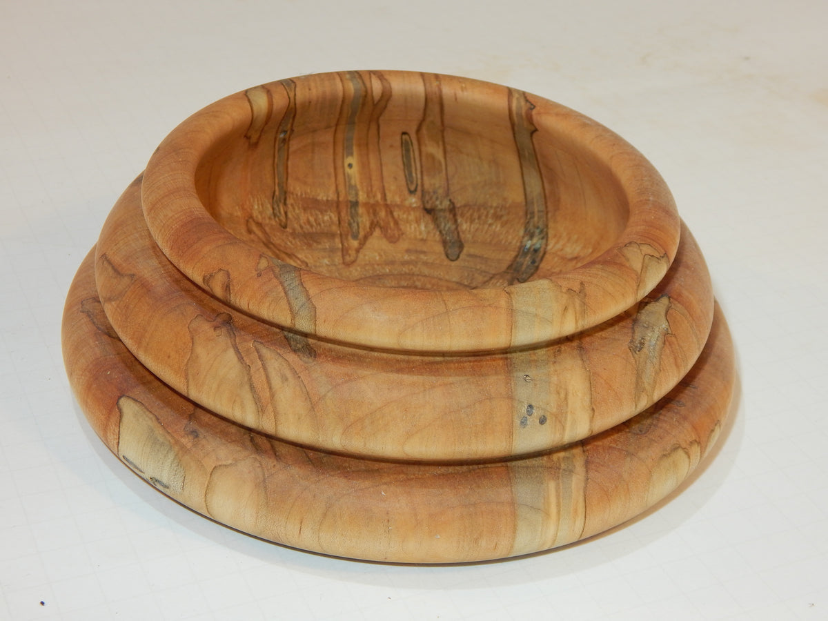 Maple Bowl, Handmade Lathe Turned, Artisan Crafted