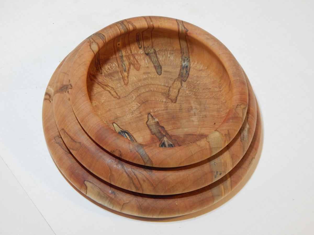 Maple Bowl, Handmade Lathe Turned, Artisan Crafted
