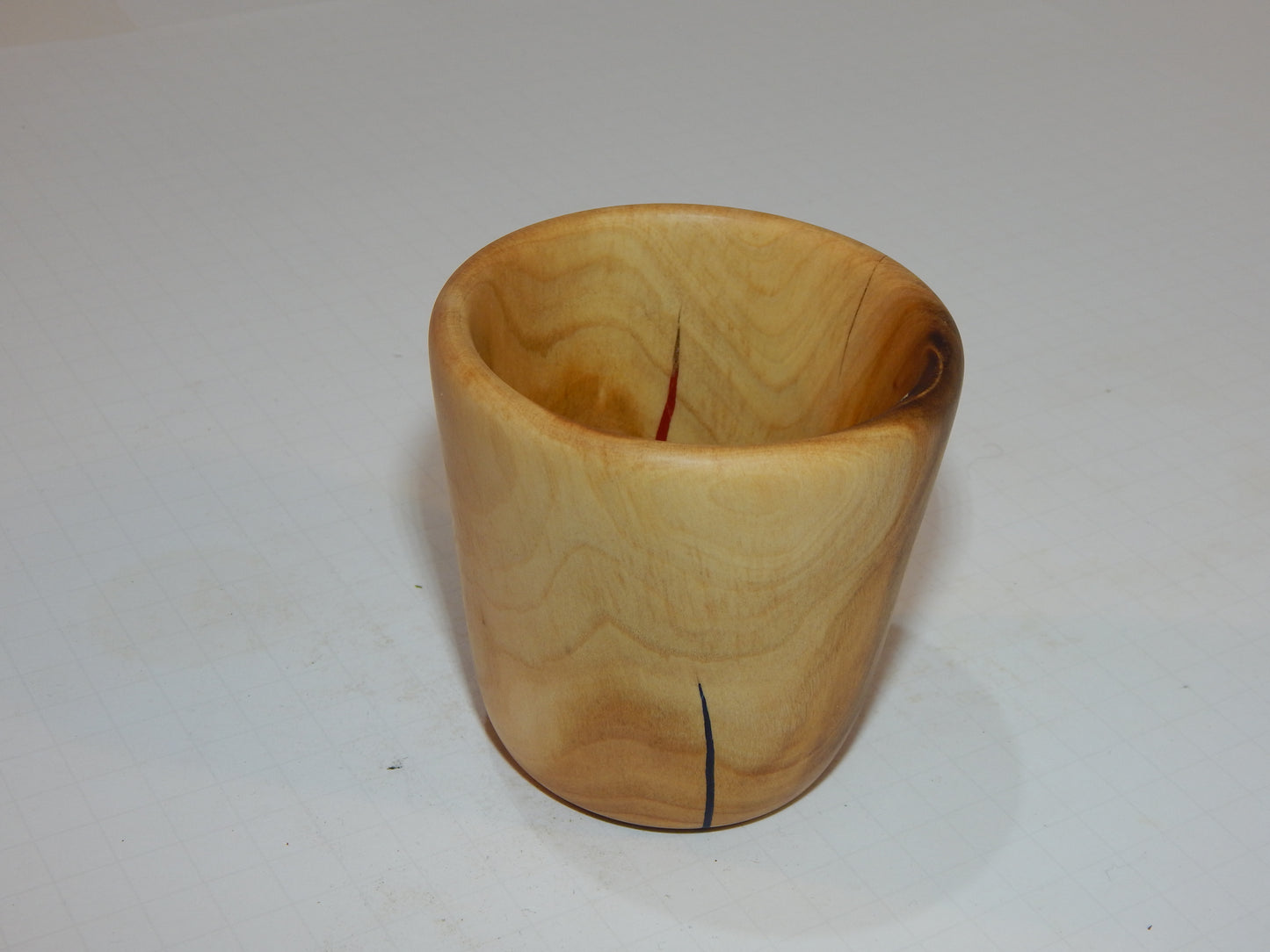 Wild Cherry Bowl, Handmade Lathe Turned, Artisan Crafted