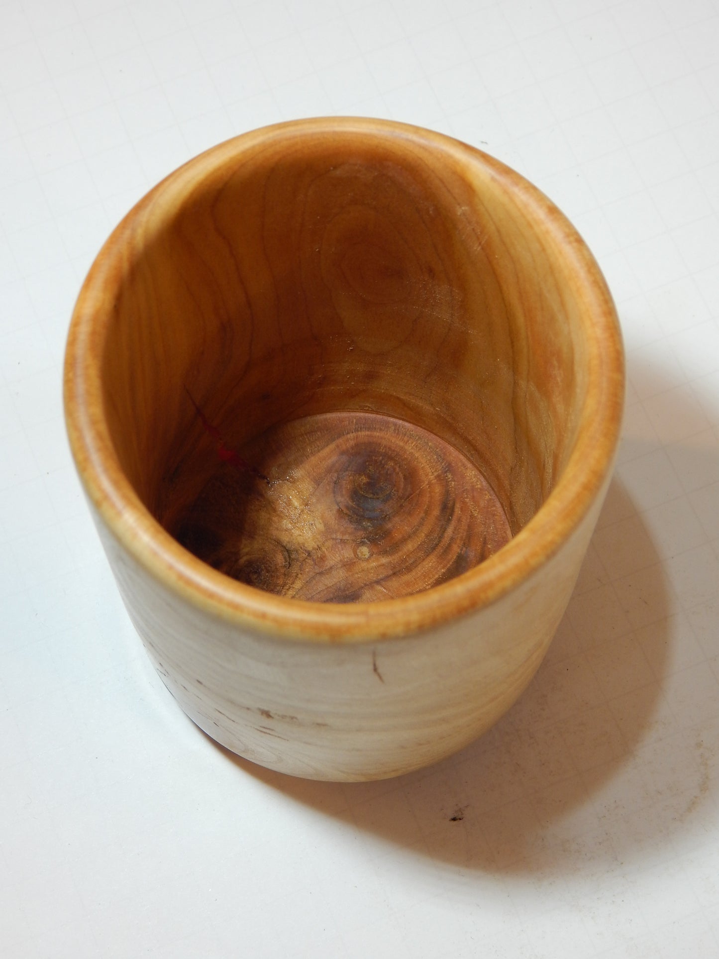 Wild Cherry Bowl, Handmade Lathe Turned, Artisan Crafted