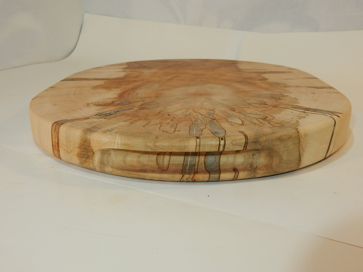 Large Ambrosia Maple Crosscut End Grain Charcuterie / Cutting Board