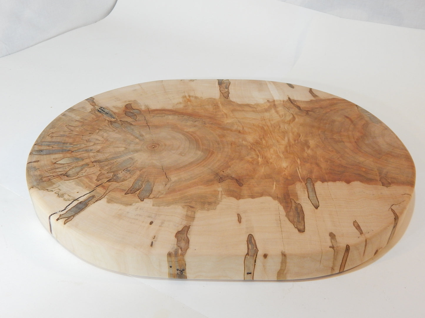 Large Ambrosia Maple Crosscut End Grain Charcuterie / Cutting Board