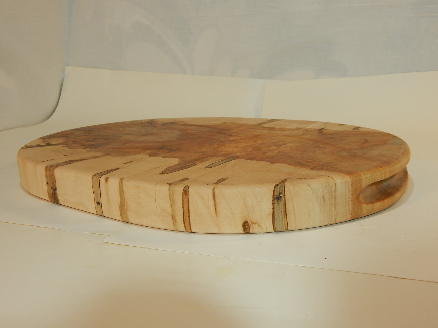 Large Ambrosia Maple Crosscut End Grain Charcuterie / Cutting Board