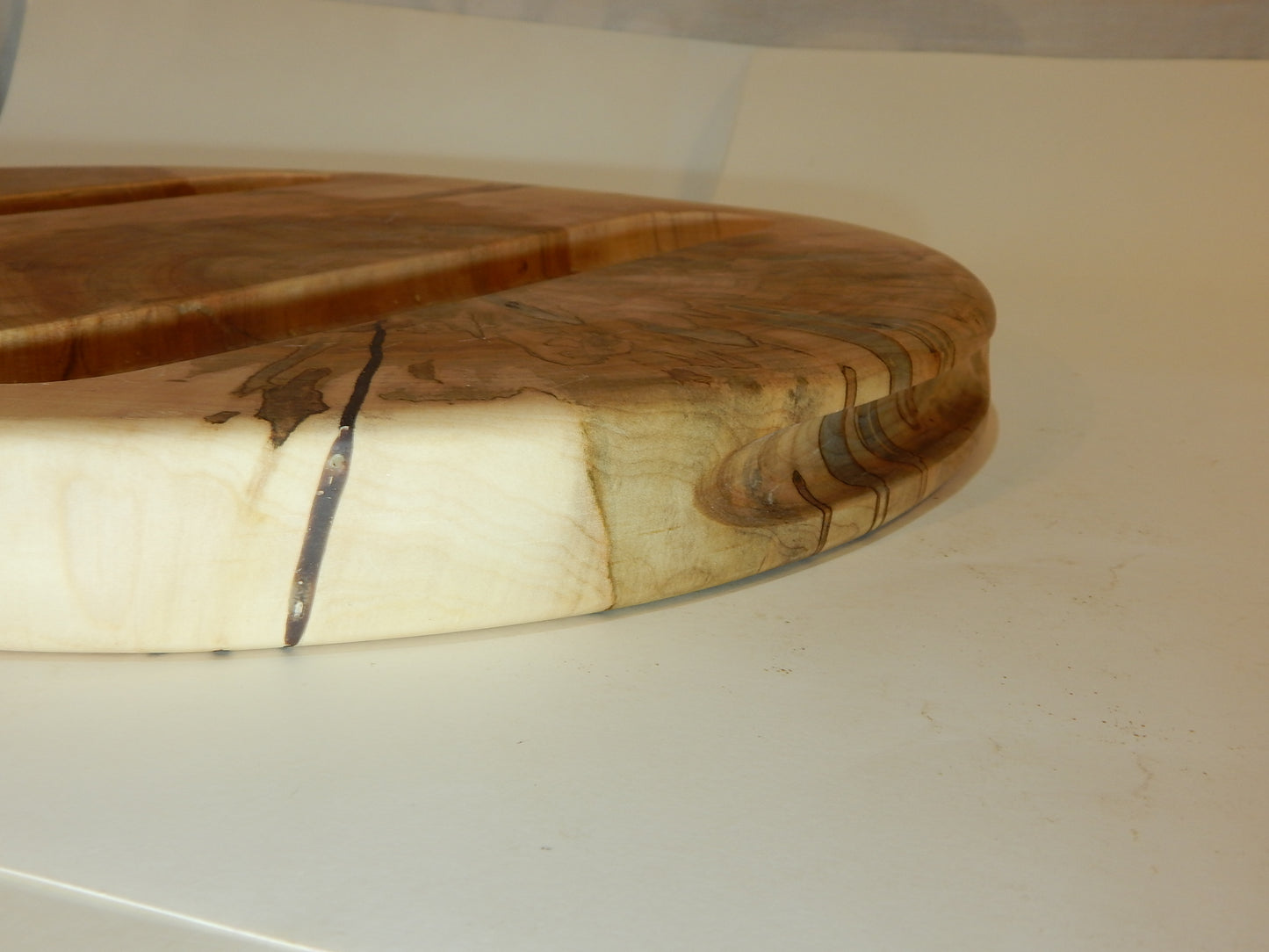 Large Ambrosia Maple Crosscut End Grain Charcuterie / Cutting Board