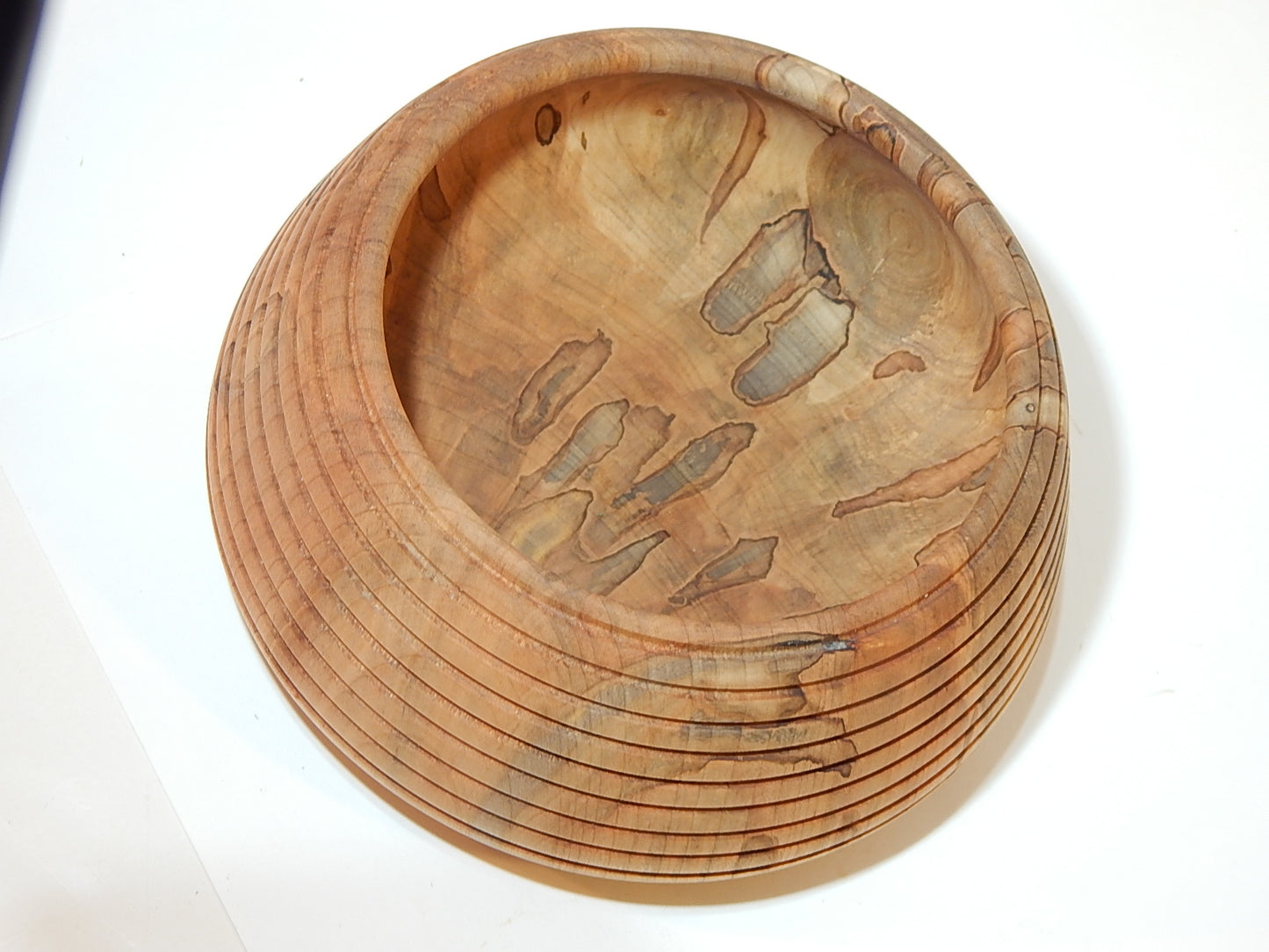 Maple Bowl, Handmade Lathe Turned Box, Artisan Crafted