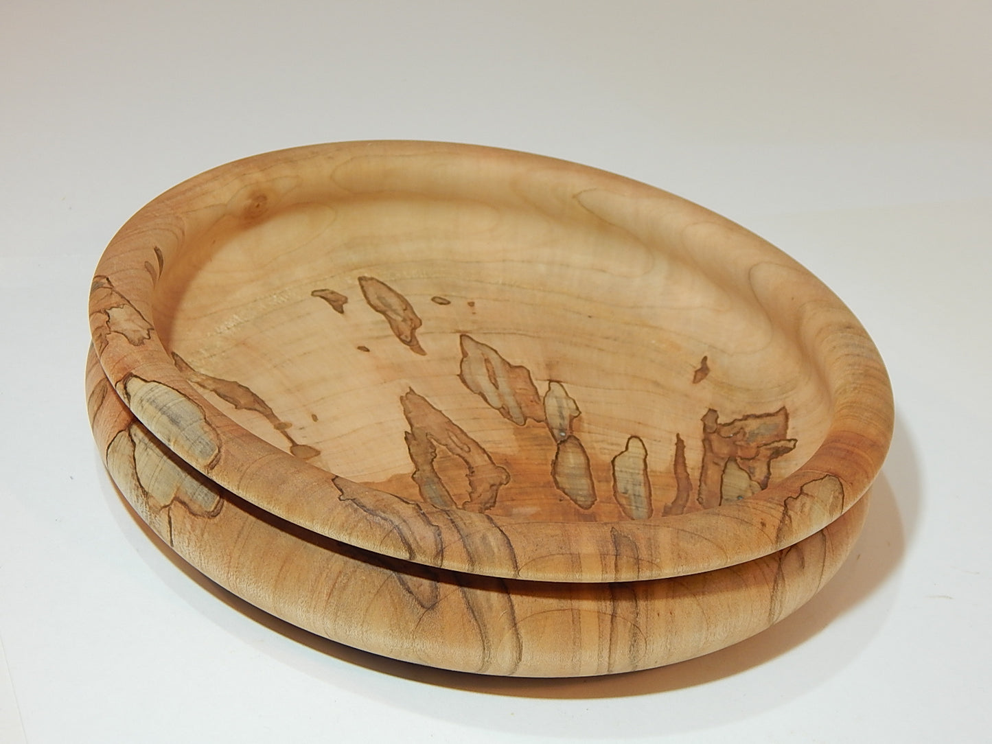 Maple Bowl, Handmade Lathe Turned Box, Artisan Crafted