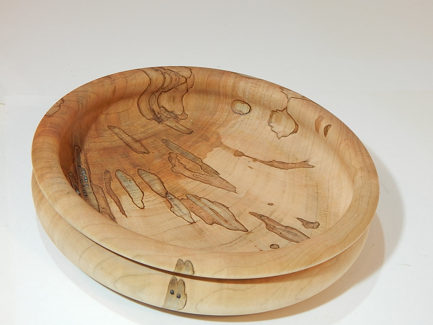 Maple Bowl, Handmade Lathe Turned Box, Artisan Crafted
