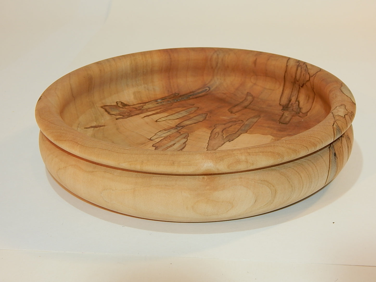 Maple Bowl, Handmade Lathe Turned Box, Artisan Crafted