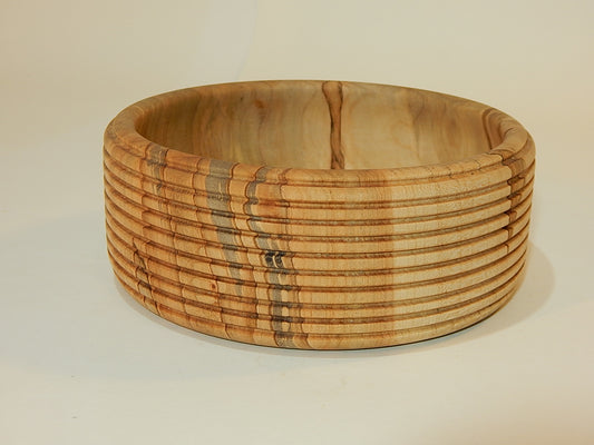 Maple Bowl, Handmade Lathe Turned Box, Artisan Crafted